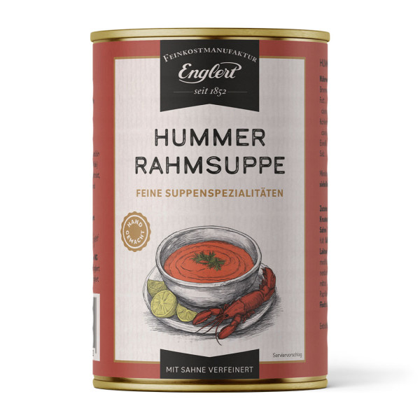 Hummerrahmsuppe, 390 ml / Dose